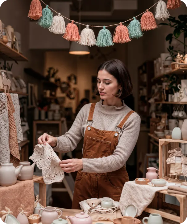 Smarter credit card services for craft vendors in Los Angeles.